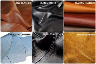 different types and qualities of leather for bags