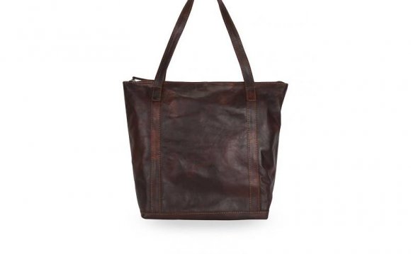 Chocolat Brown Leather Tote