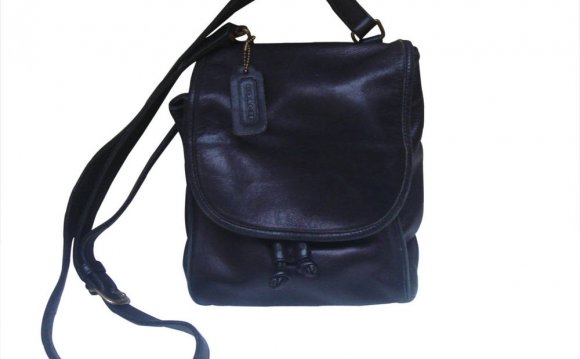 Coach Black Leather Shoulder