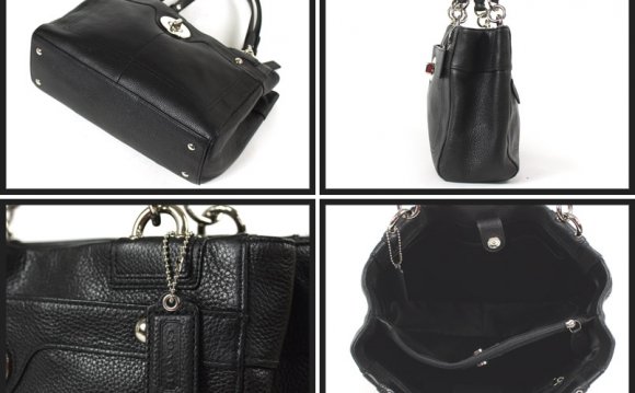 Coach patent leather handbags