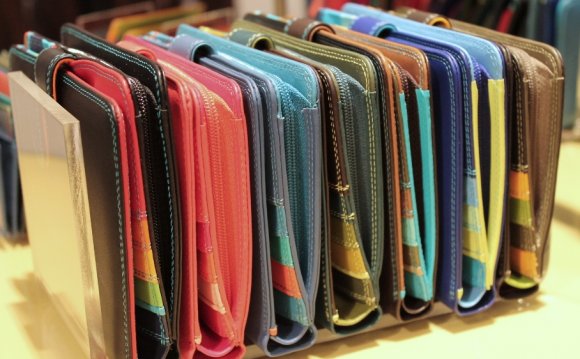 Colorful Leather Wallets for