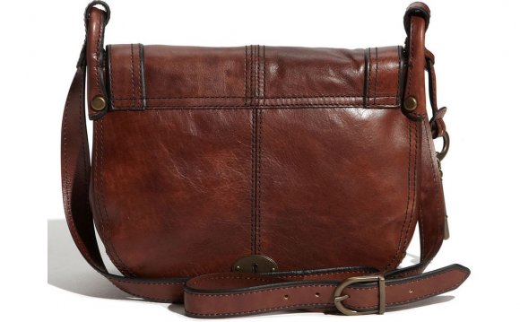 Fossil Leather Crossbody Bag