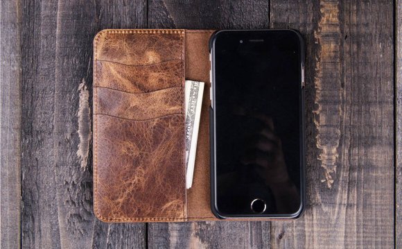 Iphone 6 wallet case leather