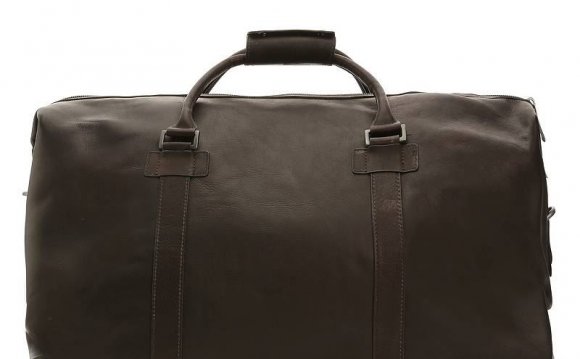 Duff-er Leather Duffle Bag