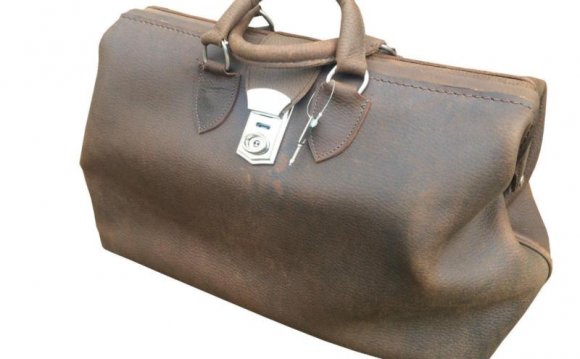 Leather Doctors Bag | eBay