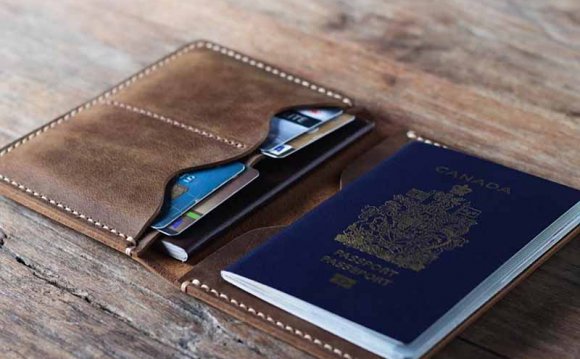 Leather Passport Holder