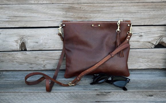 Small Cross Body Leather Bag