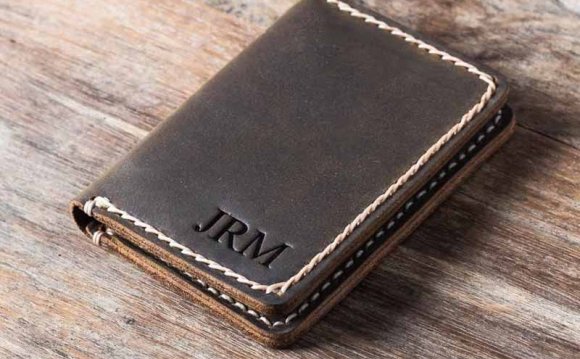 Mens card case wallet