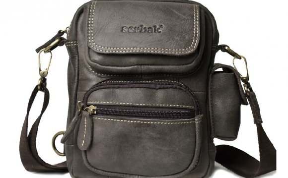 Mens messenger bag leather