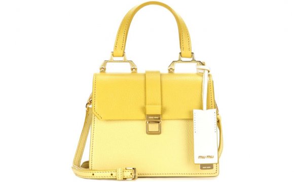 Miu miu Leather Shoulder Bag