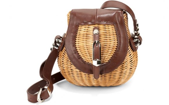 Oryany Rattan Leather Mini