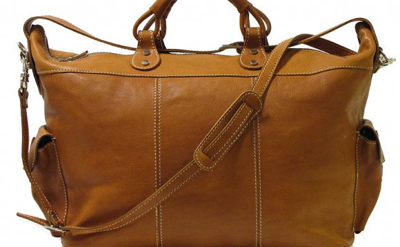 Parma Tote Leather Weekend Bag