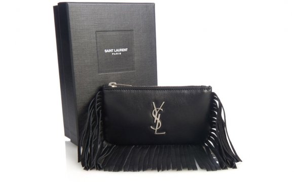 Saint laurent Monogram Fringed