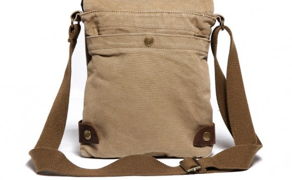 Small canvas shoulder bags