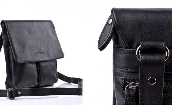 Small Black Leather Shoulder