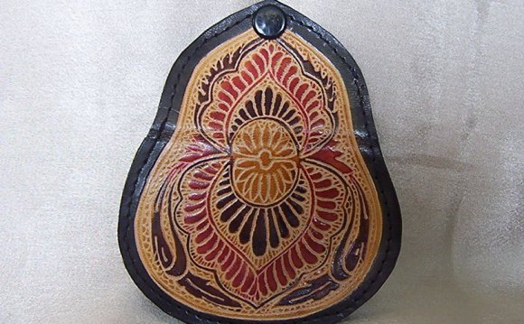 Handmade leather purses