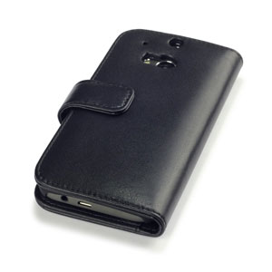 Adarga HTC One M8 Leather-Style Wallet Case