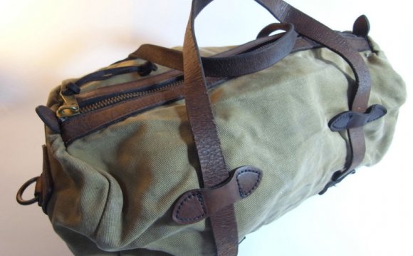 Mens Leather Duffle Bags Vintage