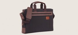 Banuce Waterproof Leather Breifcase Mens Laptop Bag