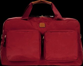 BRIC'S X bag Deluxe Duffle Bag Red