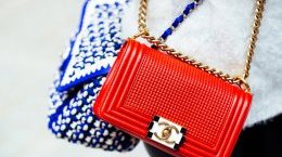 Chanel Small Boy Bag Red