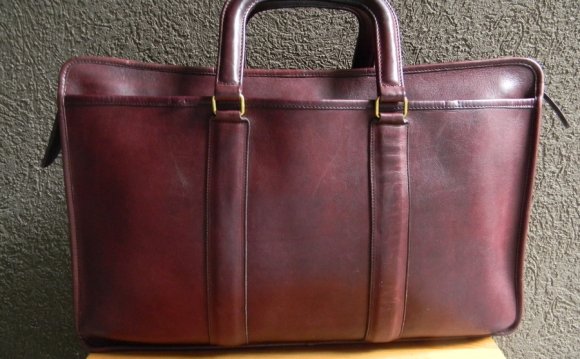 Leather Briefcase Vintage