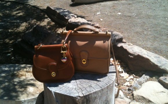 Vintage Coach Leather Handbags