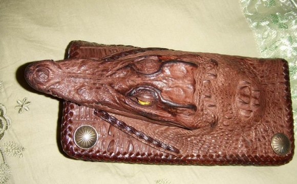 Crocodile Leather Wallets