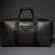 Black Leather Travel Bag