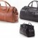 Mens Brown Leather Travel Bags