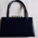 Navy Leather Handbags Sale