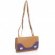 Navy Leather Shoulder Bag