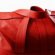 Red Leather Travel Bag