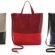 Red Tote Bags Leather