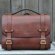 Thick Leather Messenger Bag