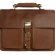 Vintage Brown Leather Briefcase