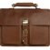 Vintage Brown Leather Briefcase