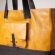 Yellow Tote Bags Leather