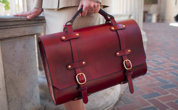 Leather Briefcase Handmade