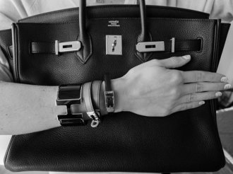 Hermes Black and White Birkin