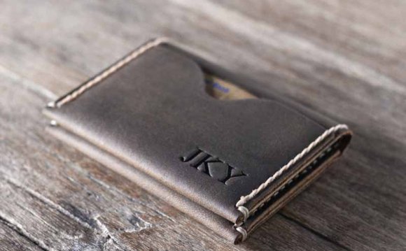 Leather Credit Card Holder Wallet
