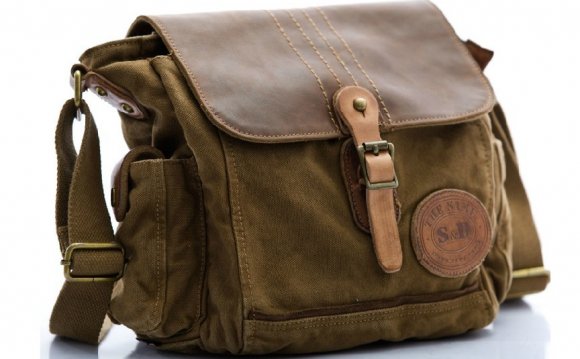 Messenger Bags Canvas Leather
