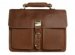 Vintage Brown Leather Briefcase