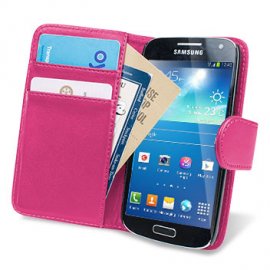 Samsung Galaxy S4 Mini Wallet Case - Pink