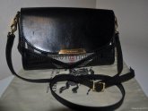 Black Leather Burberry Handbags