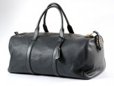 Black Leather Duffle Bags Mens