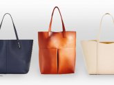 Black Leather Tote Bags