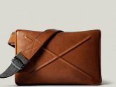 Classic Leather Messenger Bag