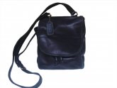 Coach Black Leather Shoulder Bag