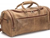 Distressed leather, Duffel Bag